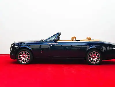 2015 Rolls-Royce Phantom Drophead 6.8L Rolls Royce Drophead Blue Tan