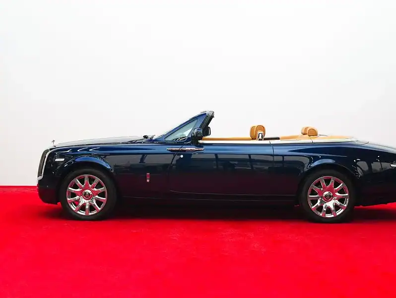 2015 Rolls-Royce Phantom Drophead 6.8L Rolls Royce Drophead Blue Tan