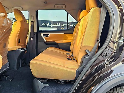 2025 Toyota Fortuner 2.7L V4 PETROL FULL OPTION GCC Specs Brown Tan