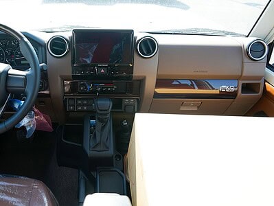 2025 Toyota Land Cruiser LX V6 Engine Petrol GCC White Brown