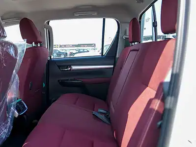 2025 Toyota Hilux GLX S 4 Cylinder Engine White Burgundy GCC