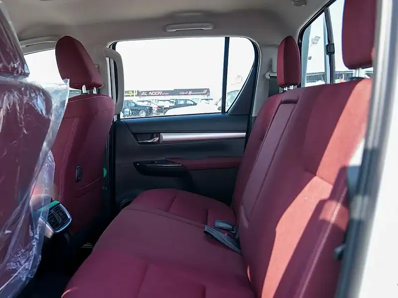 2025 Toyota Hilux GLX S 4 Cylinder Engine White Burgundy GCC