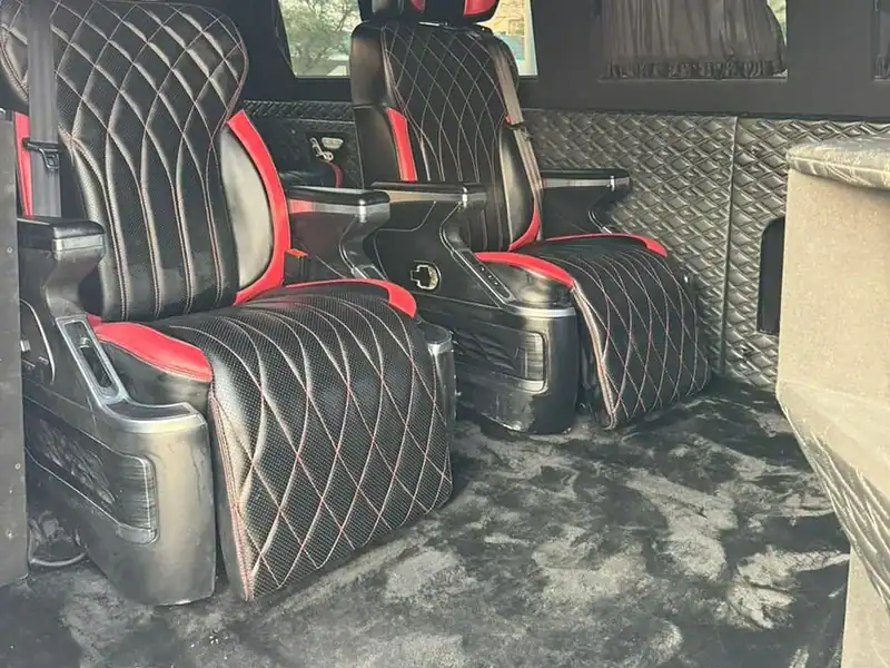 2024 GMC Savana 6.6 litre V8 Engine Petrol GCC Specs White Black