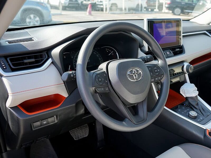 2025 Toyota RAV 4 4 Cylinder Engine Petrol Black Grey GCC Specs