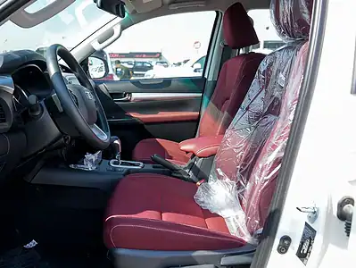 2025 Toyota Hilux GLX S 4 Cylinder Engine White Burgundy GCC