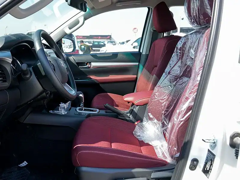 2025 Toyota Hilux GLX S 4 Cylinder Engine White Burgundy GCC