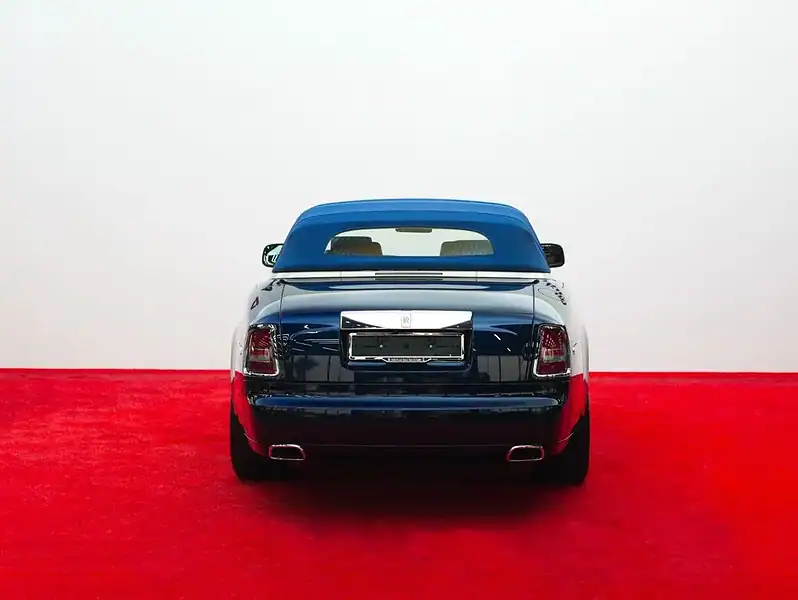 2015 Rolls-Royce Phantom Drophead 6.8L Rolls Royce Drophead Blue Tan