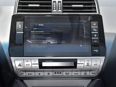 Toyota Prado TOYOTA PRADO VX 6 Cylinder MODEL 2023 White Grey