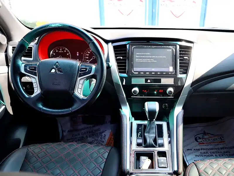 2022 Mitsubishi Montero Sport GLS 2WD 6 Cylinder Engine Grey Black