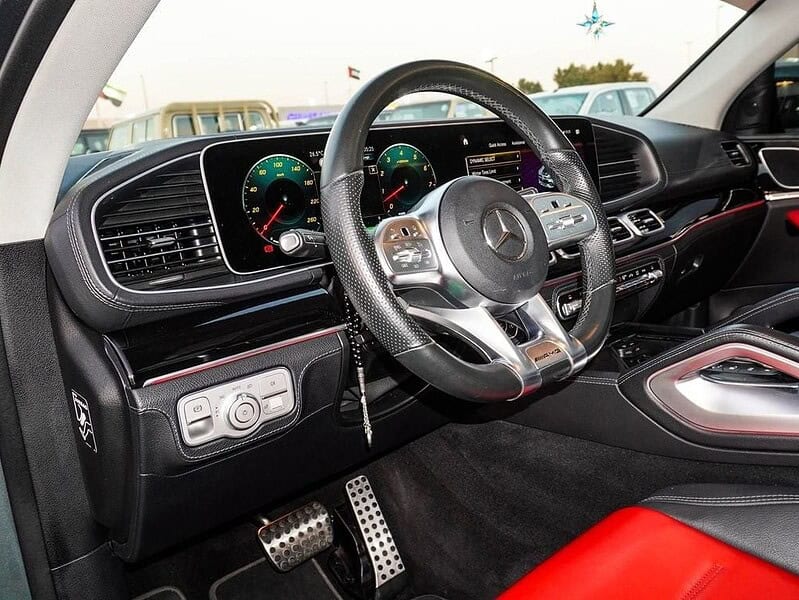 2021 Mercedes-Benz GLE 53 AMG 6 Cylinder Engine Petrol Grey Red