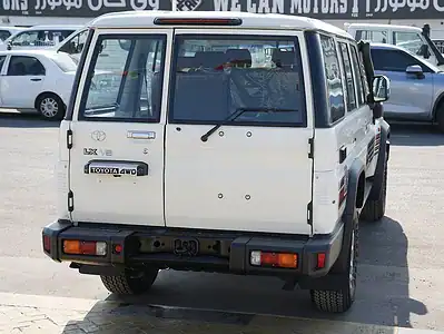 2025 Toyota Land Cruiser LX V6 Engine Petrol GCC White Brown