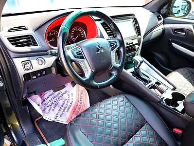 2022 Mitsubishi Montero Sport GLS 2WD 6 Cylinder Engine Grey Black