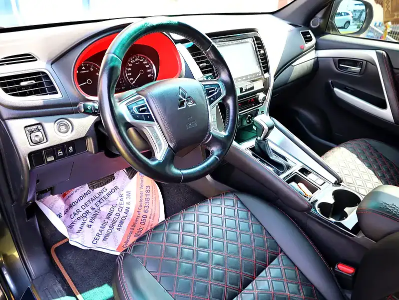 2022 Mitsubishi Montero Sport GLS 2WD 6 Cylinder Engine Grey Black