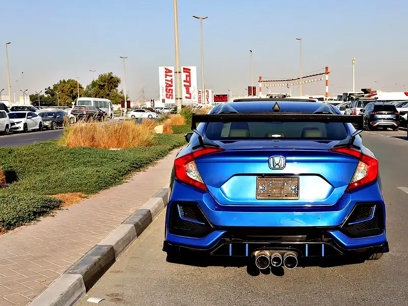 2020 Honda Civic RS TURBO FULLY MODIFIED Blue Beige GCC Specs