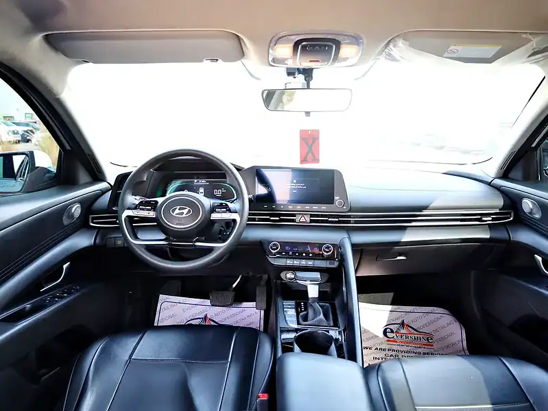 2024 Hyundai Elantra Other 4 Cylinder Engine GCC Specs White Black