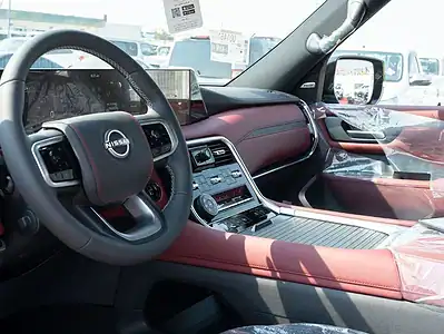 Nissan Patrol 2026 Nissan Patrol LE Platinum 3.5L AT Petrol Silver Red