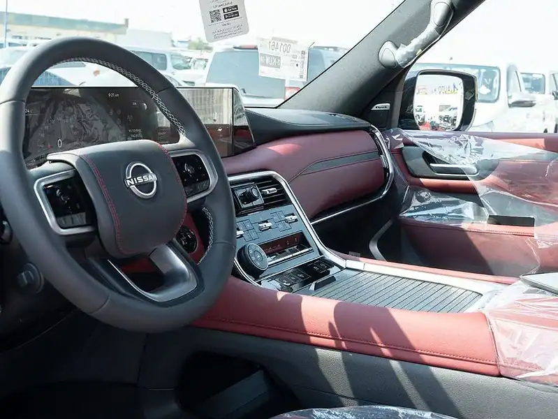 Nissan Patrol 2026 Nissan Patrol LE Platinum 3.5L AT Petrol Silver Red