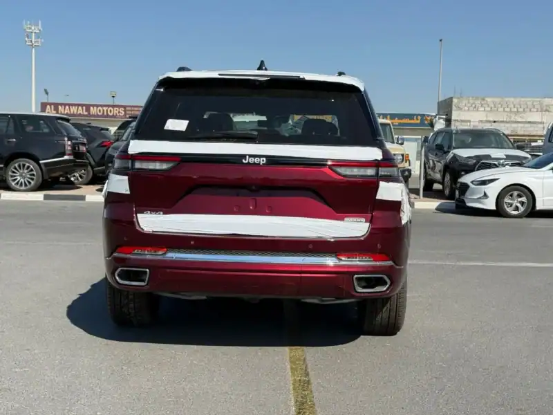 2024 Jeep Grand Cherokee Overland 3.6L 6 Cylinder Engine GCC Red Black