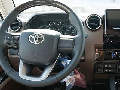 2025 Toyota Land Cruiser LX V6 Engine Petrol GCC White Brown