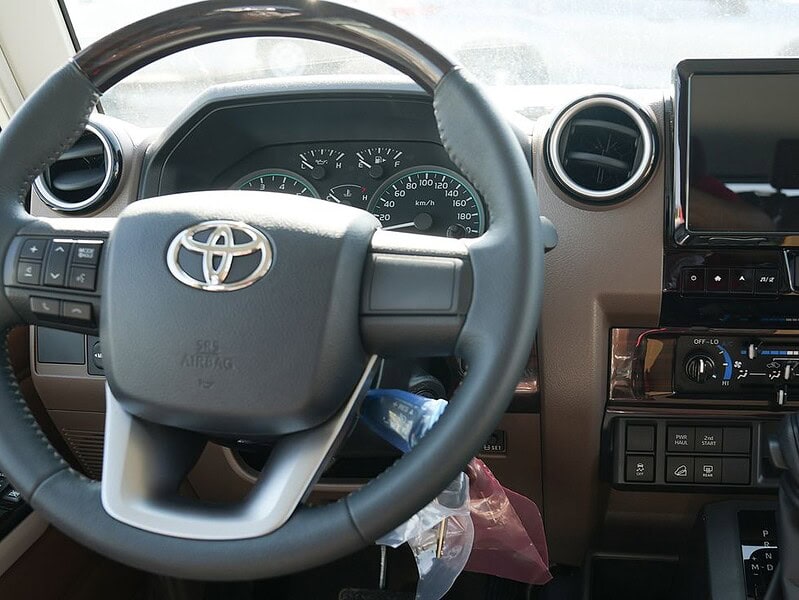 2025 Toyota Land Cruiser LX V6 Engine Petrol GCC White Brown