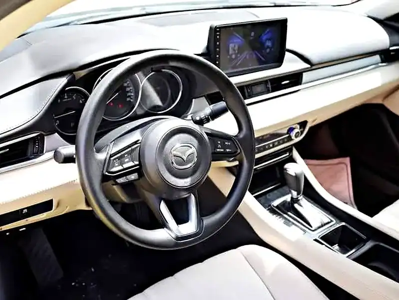 2022 Mazda 6 S Grade 4 Cylinder Engine White Beige GCC Specs