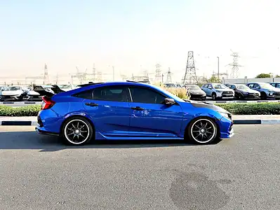 2020 Honda Civic RS TURBO FULLY MODIFIED Blue Beige GCC Specs