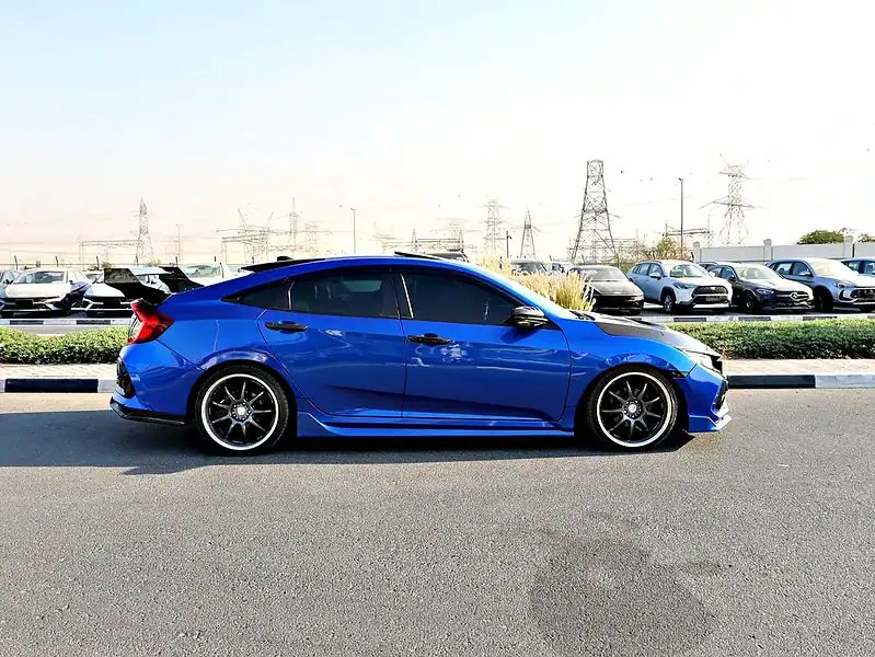2020 Honda Civic RS TURBO FULLY MODIFIED Blue Beige GCC Specs