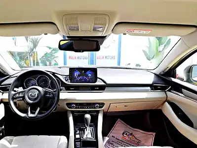2022 Mazda 6 S Grade 4 Cylinder Engine White Beige GCC Specs