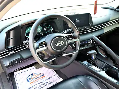 2024 Hyundai Elantra Other 4 Cylinder Engine GCC Specs White Black