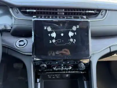 2024 Jeep Grand Cherokee Overland 3.6L 6 Cylinder Engine GCC Red Black