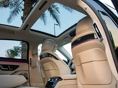 2022 Mercedes-Benz S580 4MATIC 4.0 litre V8 Engine Green Beige