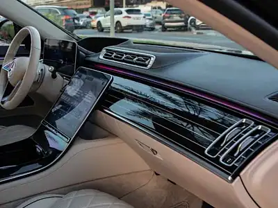 2022 Mercedes-Benz S580 4MATIC 4.0 litre V8 Engine Green Beige