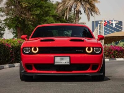 2022 Dodge Challenger 6.2L V8 Engine GCC Specifications Red