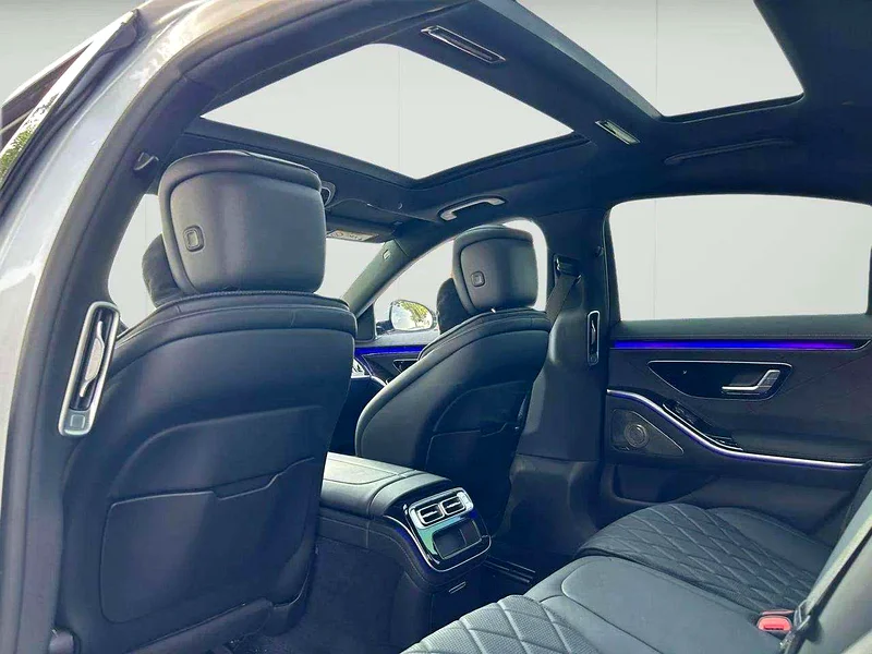 2021 Mercedes-Benz S-Class S 500 6 Cylinders Engine Silver Black