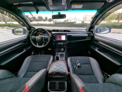 2023 Toyota Hilux GR Sport 4.0L V6 Petrol Automatic White Black GCC Specs