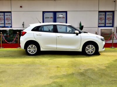 2024 Suzuki Baleno GLX 4 Cylinder Engine GCC Specs White Black