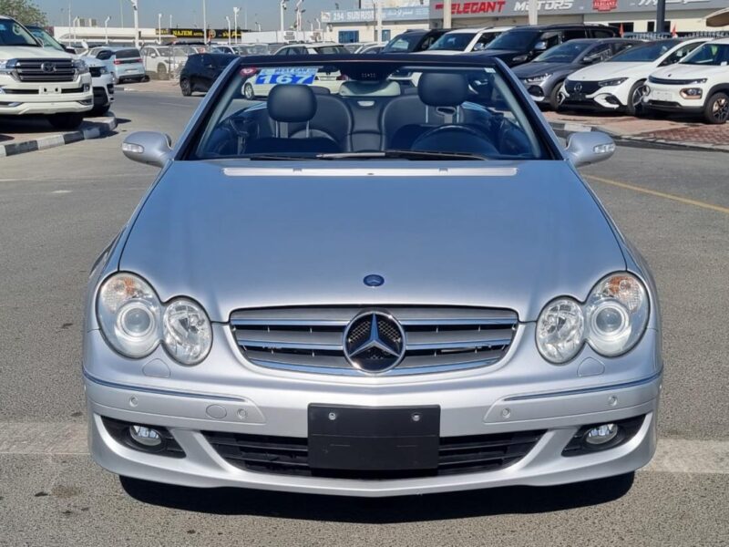 2006 Mercedes-Benz CLK 350 3.5-liter V6 Engine Silver Black