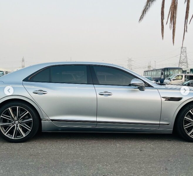 2021 BENTLEY FLYING SPUR 6.0L Twin-Turbo W12 Engine Silver Black