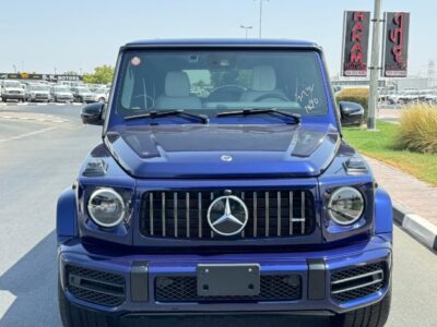 2023 MERCEDES BENZ G 63 AMG 4.0L V8 Biturbo Engine Blue Beige