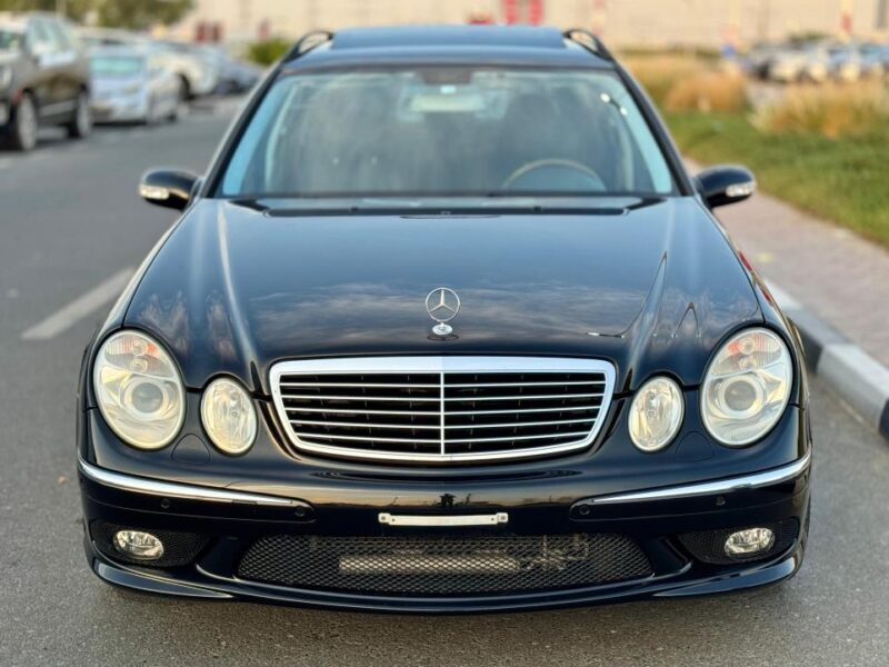 2005 Mercedes-Benz E 320 3.2 Liters V6 Engine Black