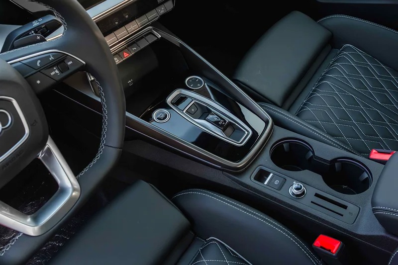 2025 Audi A3 35 TFSI S-Tronic 1.5T TFSI Turbocharged 4 Cylinder White Black