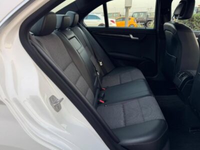 2014 MERCEDES BENZ C350 V6 Body Kit AMG AUCTION GRADE 4/B White Black