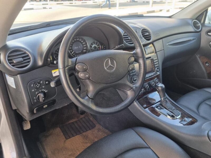 2006 Mercedes-Benz CLK 350 3.5-liter V6 Engine Silver Black