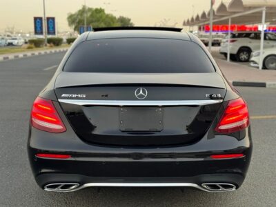 2017 Mercedes-Benz E-Class E 43 in Perfect Condition Black Sedan