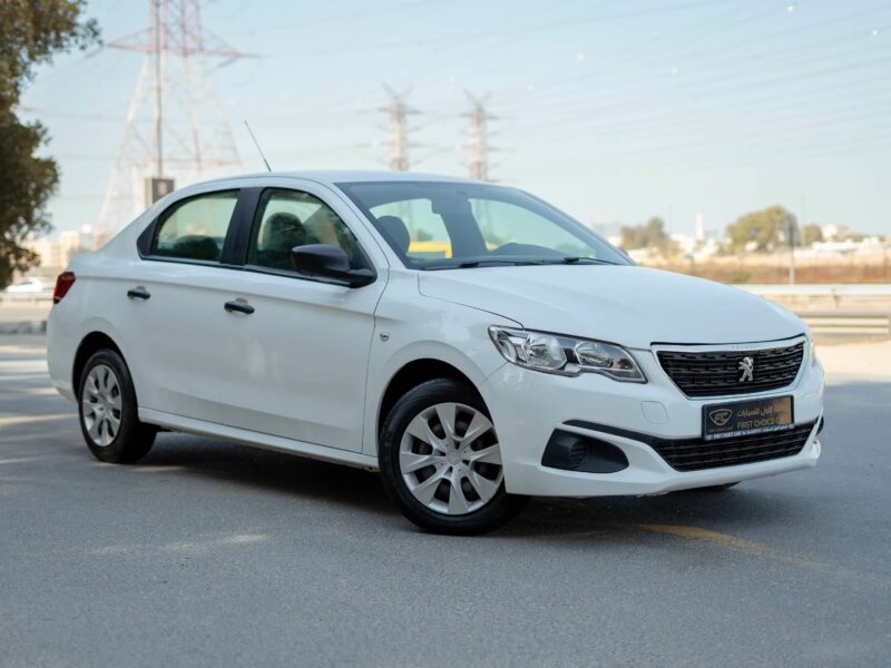 2021 Peugeot 301 Allure 1.6 litre 4 Cylinders Engine GCC Specs White Grey