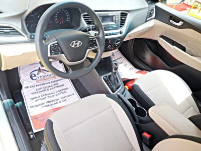 2021 Hyundai Accent GL 4 Cylinder Engine GCC Specs Silver Beige