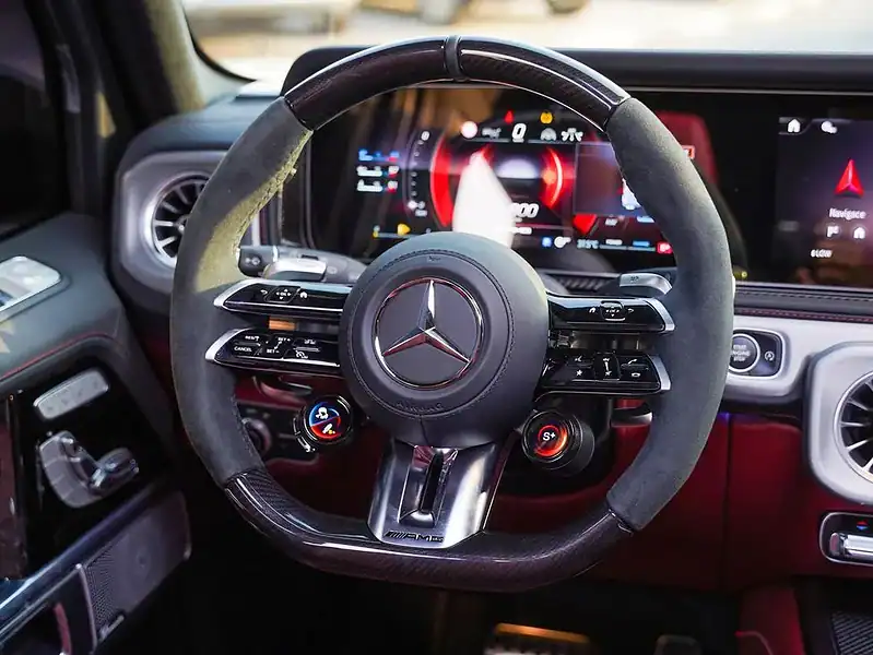 2025 Mercedes-Benz G 63 AMG 8 Cylinders Engine Black Red SUV