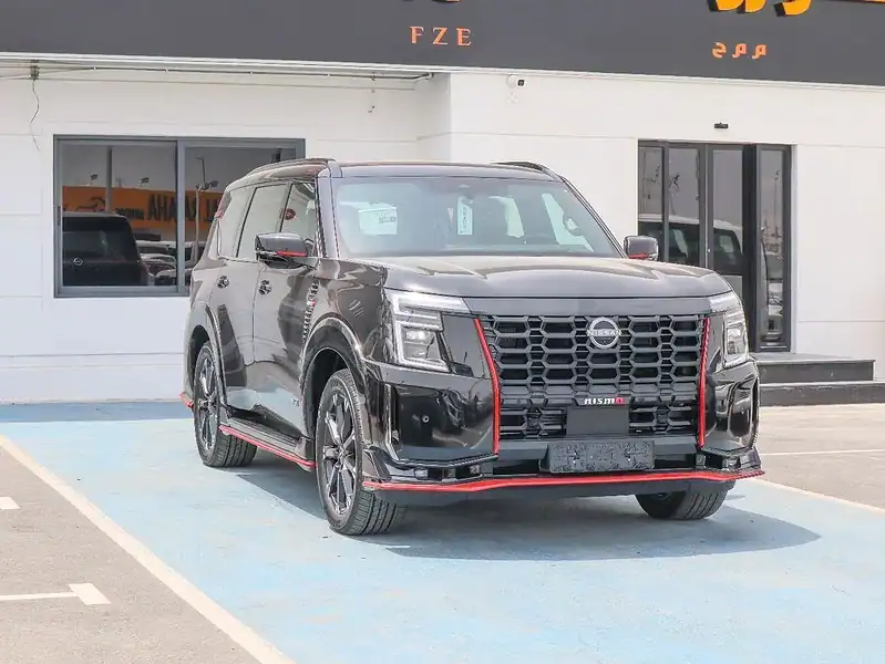 Nissan Patrol 2026 Nissan Patrol NISMO 3.5L Twin-Turbo Black Red