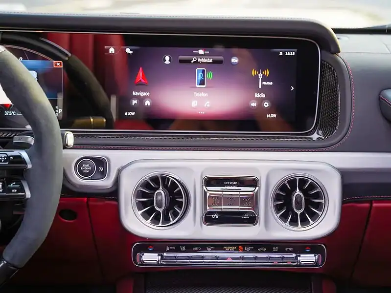 2025 Mercedes-Benz G 63 AMG 8 Cylinders Engine Black Red SUV