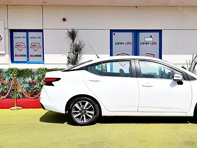 2022 Nissan Sunny S 4 Cylinder Engine Petrol GCC Specs White Beige